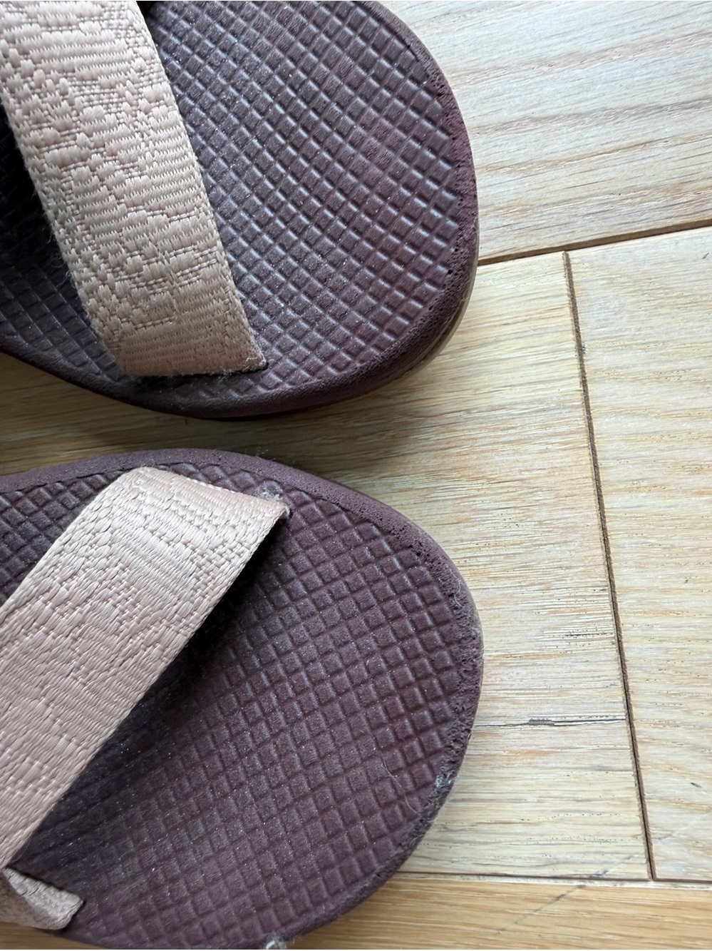 Chaco Brown and Tan Strappy Sandals - Picture 2 of 5